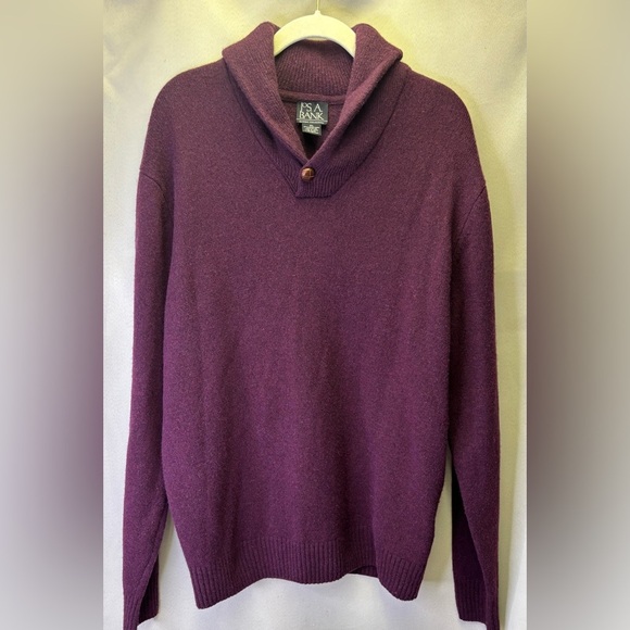 Jos. A. Bank Other - Jos A Bank Lambs Wool Blend Sweater Men's Shawl Neck Pullover Size X - Large